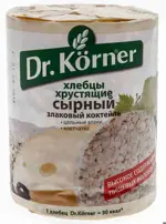 Доктор Кернер Хлебцы Злаковый Коктейль, хлебцы, 100 г, 1 шт, сыр фото