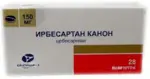 Ирбесартан Канон, 150 мг, таблетки, 28 шт. фото