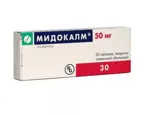 Мидокалм, 50 мг, таблетки, покрытые пленочной оболочкой, 30 шт. фото