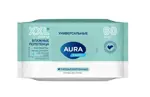 Aura Family полотенца влажные универсальные, полотенца влажные, 60 шт. фото