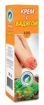 Крем с бадягой, крем для тела, 100 мл, 1 шт. фото