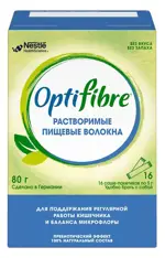 ОптиФайбер, порошок, 5 г, 16 шт. ОптиФайбер, порошок, 5 г, 16 шт. фото 1