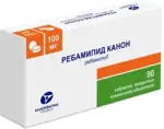 Ребамипид Канон, 100 мг, таблетки, покрытые пленочной оболочкой, 90 шт. фото