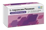 L-Тироксин Реневал, 50 мкг, таблетки, 112 шт. L-Тироксин Реневал, 50 мкг, таблетки, 112 шт. фото 1