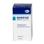 Вифенд, 200 мг, лиофилизат для приготовления раствора для инфузий, 1 шт. фото