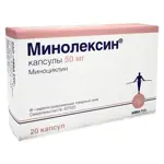Минолексин, 50 мг, капсулы, 20 шт. фото