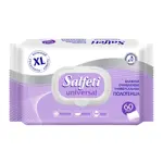 Salfeti полотенца влажные очищающие универсальные, полотенца влажные, 60 шт. фото