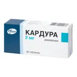 Кардура, 2 мг, таблетки, 30 шт. Кардура, 2 мг, таблетки, 30 шт. фото 2