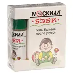 Москилл Бэби гель-бальзам после укусов, гель-бальзам, 12 мл, 1 шт. фото