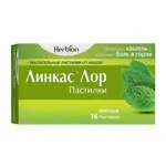 Линкас Лор, пастилки, 16 шт, мята Линкас Лор, пастилки, 16 шт, мята фото 1