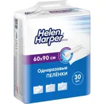 Helen Harper Basic Пеленки впитывающие, 60 см х 90 см, 30 шт. фото