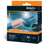 B.Well Med Бандаж на руку, универсальный, 1 шт, бежевый, арт. W-244, на лучезапястный сустав, регулируемый фото