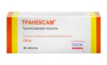 Транексам, 250 мг, таблетки, покрытые пленочной оболочкой, 30 шт. Транексам, 250 мг, таблетки, покрытые пленочной оболочкой, 30 шт. фото 1