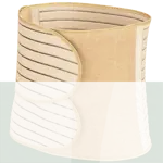 B.Well Care Бандаж на брюшную стенку, XXL, 1 шт, бежевый, арт. W-422, с гибким ребром жесткости фото 2