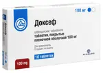 Доксеф, 100 мг, таблетки, покрытые пленочной оболочкой, 10 шт. фото 2
