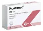 Ксилтесс, 2.5 мг, таблетки, покрытые пленочной оболочкой, 56 шт. Ксилтесс, 2.5 мг, таблетки, покрытые пленочной оболочкой, 56 шт. фото 2