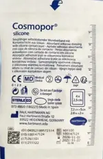 Cosmopor Silicone, 7.2 см х 5 см, повязка пластырного типа стерильная, 25 шт. Cosmopor Silicone, 7.2 см х 5 см, повязка пластырного типа стерильная, 25 шт. фото 2
