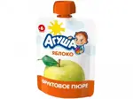 Агуша детское пюре, пюре, 90 г, 1 шт, яблоко фото