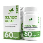 Naturalsupp Железо хелат, капсулы, 60 шт. Naturalsupp Железо хелат, капсулы, 60 шт. фото 1