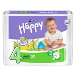 Bella Baby Happy Maxi подгузники детские, р. 4, 27 шт, 8-18 кг фото