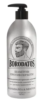 Borodatos шампунь против перхоти, шампунь, 500 мл, 1 шт. Borodatos шампунь против перхоти, шампунь, 500 мл, 1 шт. фото 1