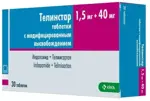 Телинстар, 1,5 мг + 40 мг, таблетки с модифицированным высвобождением, 30 шт. фото 