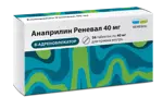 Анаприлин Реневал, 40 мг, таблетки, 56 шт. фото 2