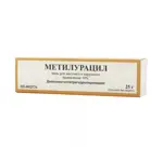 Метилурацил, 10%, мазь для местного и наружного применения, 25 г, 1 шт. фото
