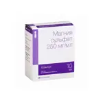 Магния сульфат, 250 мг/мл, раствор для внутривенного введения, 10 мл, 10 шт. фото