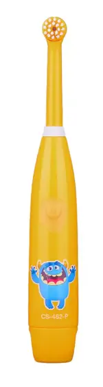 CS Medica kids CS-462-P, щетка зубная электрическая, 1 шт, оранжевого цвета, 18 000 движ./мин CS Medica kids CS-462-P, щетка зубная электрическая, 1 шт, оранжевого цвета, 18 000 движ./мин фото 1