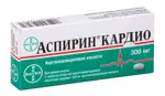 Аспирин Кардио, 300 мг, таблетки, покрытые кишечнорастворимой оболочкой, 20 шт. фото 