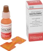 Каталин, 0.75 мг, таблетки для приготовления глазных капель, 1 шт, в комплекте с растворителем фото 