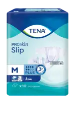 Tena Slip Plus Подгузники для взрослых, Medium M (2), 10 шт, 73-120 см Tena Slip Plus Подгузники для взрослых, Medium M (2), 10 шт, 73-120 см фото 2