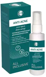 All Inclusive Anti Acne гель-крем противовоспалительный для проблемной кожи день-вечер, крем для лица, 50 мл, 1 шт. фото
