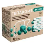 Гепакомб Детокс, порошок для приготовления раствора для приема внутрь, 6 г, 30 шт. Гепакомб Детокс, порошок для приготовления раствора для приема внутрь, 6 г, 30 шт. фото 1