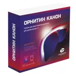 Орнитин Канон, 3 г, гранулы для приготовления раствора для приема внутрь, 5 г, 10 шт. фото 