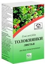 Толокнянки листья, сырье растительное, 50 г, 1 шт. фото