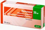 Нольпаза, 20 мг, таблетки, покрытые кишечнорастворимой оболочкой, 56 шт. фото