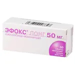 Эфокс лонг, 50 мг, таблетки пролонгированного действия, 30 шт. фото