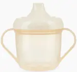 Happy Baby Поильник с ручками, 6+ мес, 170 мл, 1 шт, молочный, арт. 14001 фото 2