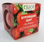 Oleos шар бурлящий для ванн, 110 г, 1 шт, клубника фото