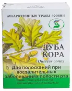 Дуба кора, сырье растительное измельченное, 50 г, 1 шт. фото