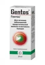 Гентос, капли гомеопатические, 20 мл, 1 шт. фото