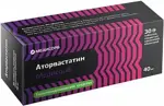 Аторвастатин Медисорб, 40 мг, таблетки, покрытые пленочной оболочкой, 30 шт. фото