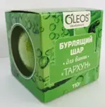 Oleos шар бурлящий для ванн, 110 г, 1 шт, тархун фото