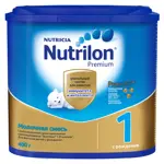 Nutrilon 1 Premium, смесь молочная сухая, 400 г, 1 шт. фото