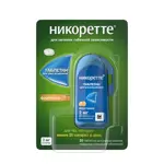 Никоретте, 2 мг, таблетки для рассасывания, 20 шт, фруктовые Никоретте, 2 мг, таблетки для рассасывания, 20 шт, фруктовые фото 1