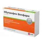 Ибупрофен Велфарм, 200 мг, таблетки, покрытые пленочной оболочкой, 30 шт. фото
