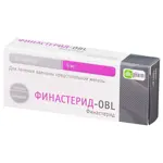 Финастерид-OBL, 5 мг, таблетки, покрытые пленочной оболочкой, 30 шт. фото