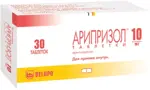 Арипризол, 10 мг, таблетки, 30 шт. фото